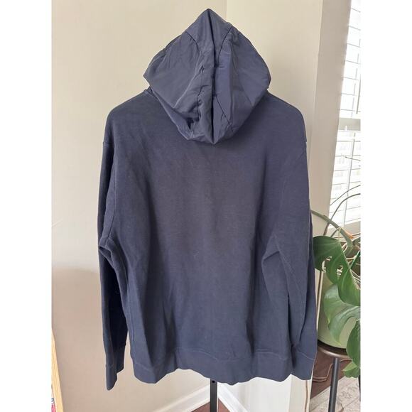 Ralph Lauren Hybrid Quarter-Zip Hoodie Navy - Picture 4 of 5